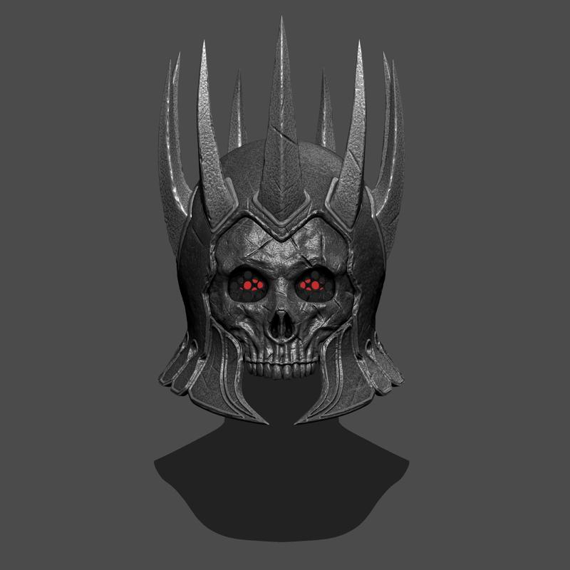 Decorative purposes_ The Witcher 3  Wild Hunt Eredin Helmet
