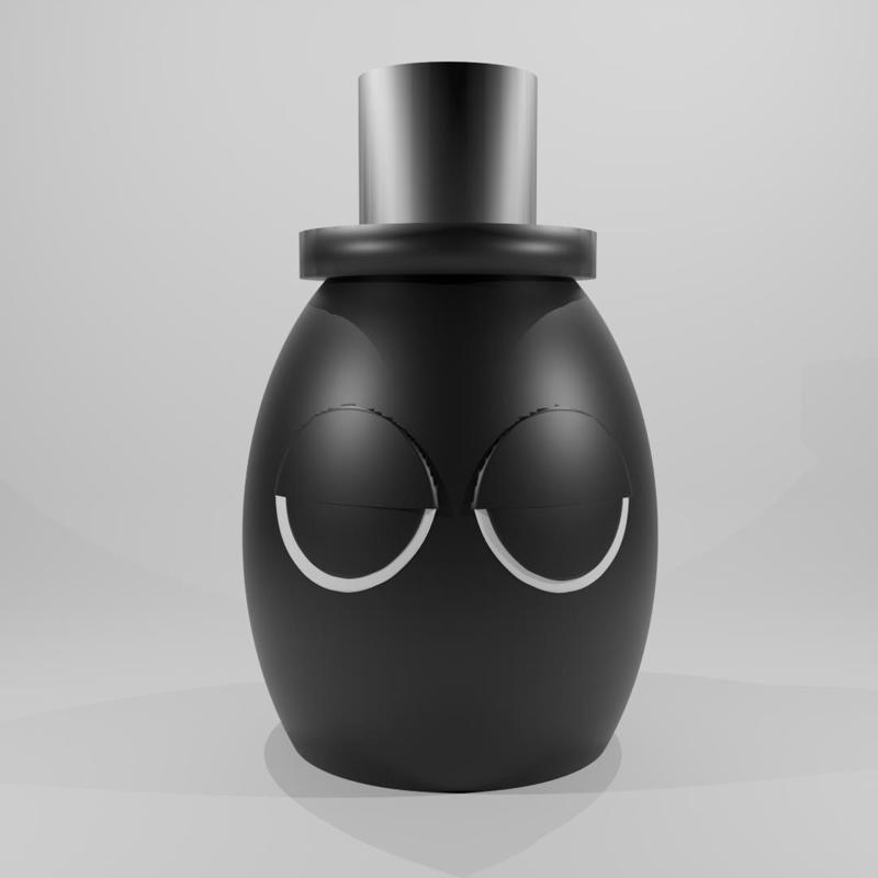 SPRUNKI EASTER EGG - BLACK / BLACK