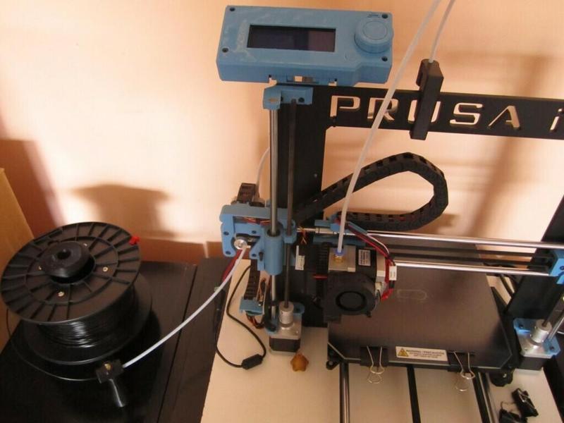 Prusa i3 Hephestos tube support