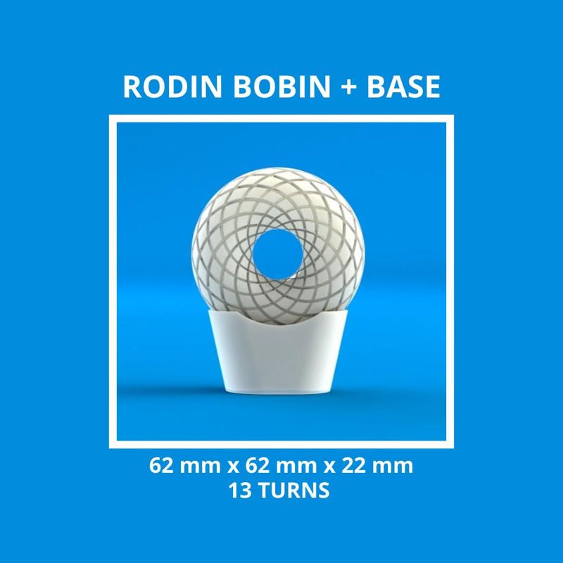 MARKO RODIN BOBIN COIL POE MOLD FRAME - 62 x 62 x 22 mm