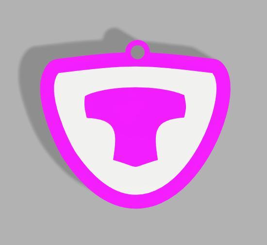 Brawl Stars Ruffs Hypercharge Keychain // Ruffs Brawl Stars Hypercharge Keychain