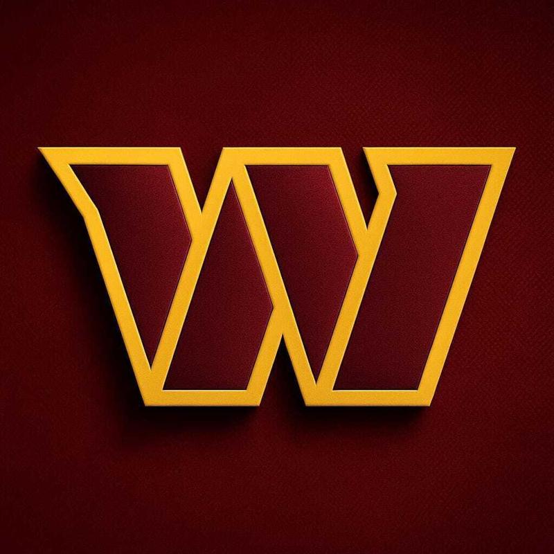 Washington Commanders Logo - NFL in 3D (Decoration / Fan Art)