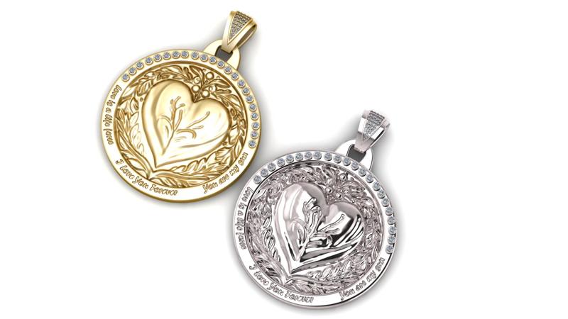 HEART GOLD PENDANT