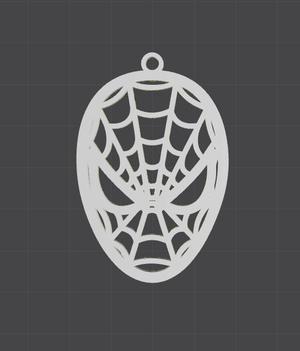 Spiderman Mask Keychain