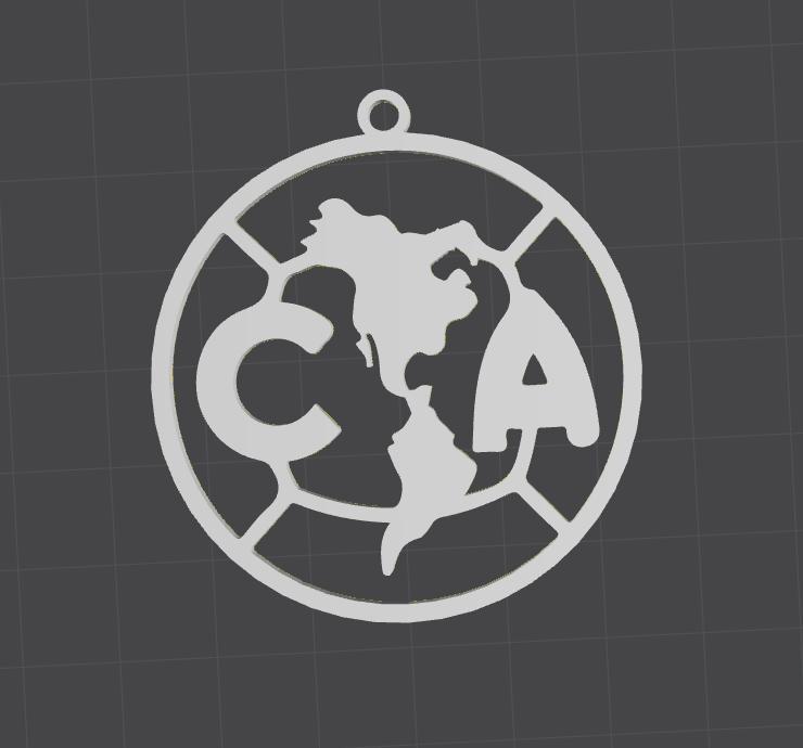 Club America keychain