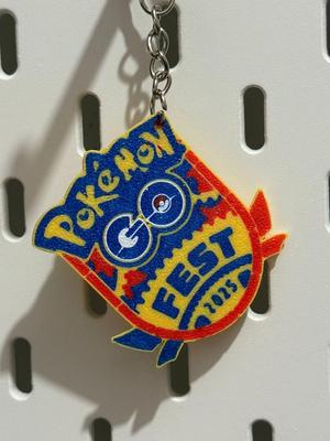 Pokemon Go Keychain - Go Fest 2025