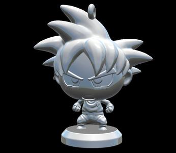 FUNKO GOKU KEYCHAIN