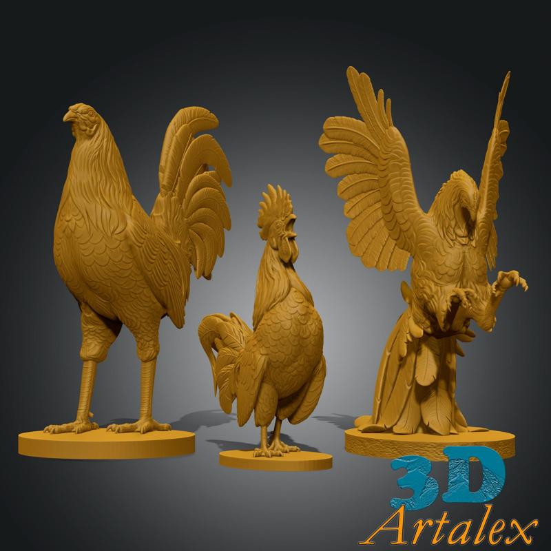 FIGHTING GALLO (3x1)