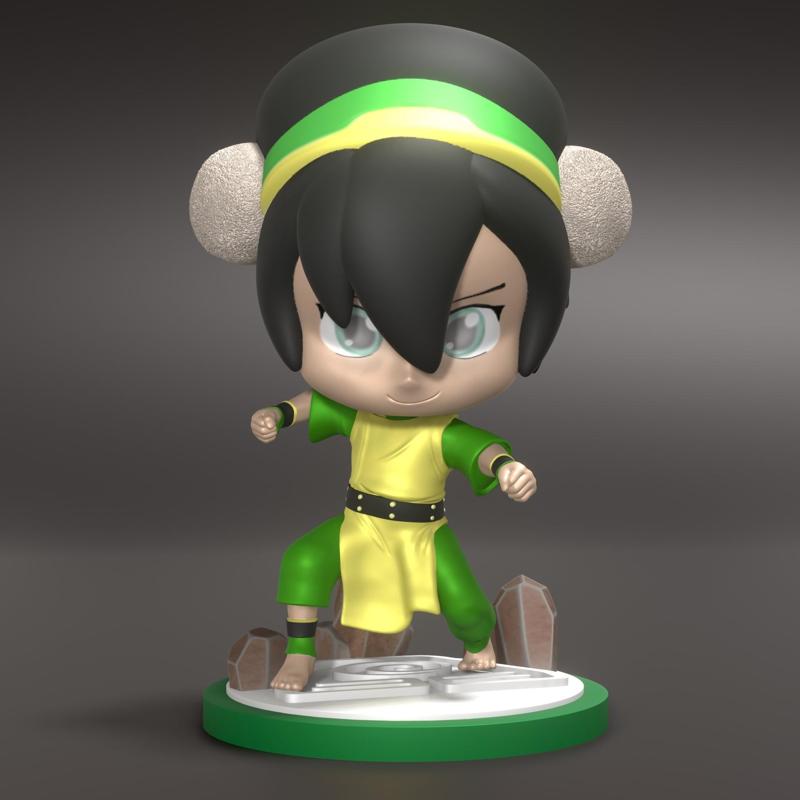 TOPH CHIBI - AVATAR THE LAST AIRBENDER