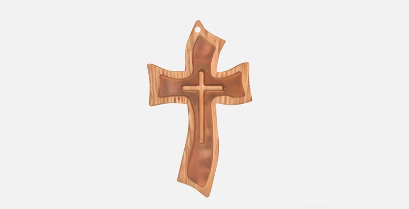 Beautiful Triple Cross Pendant, Religious Gift, Christian Jewelry, Confirmation Cross