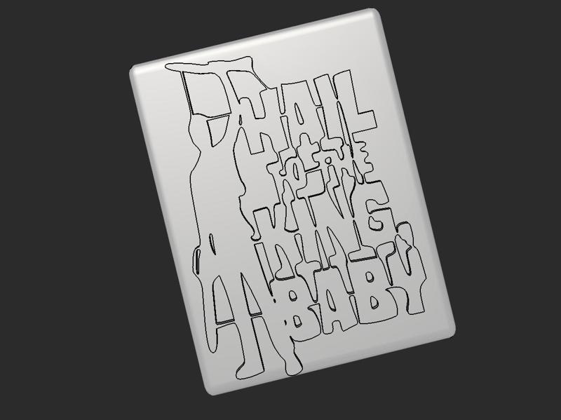 Ash Evil Dead Plaque