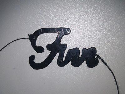 Finn Necklace from Glee