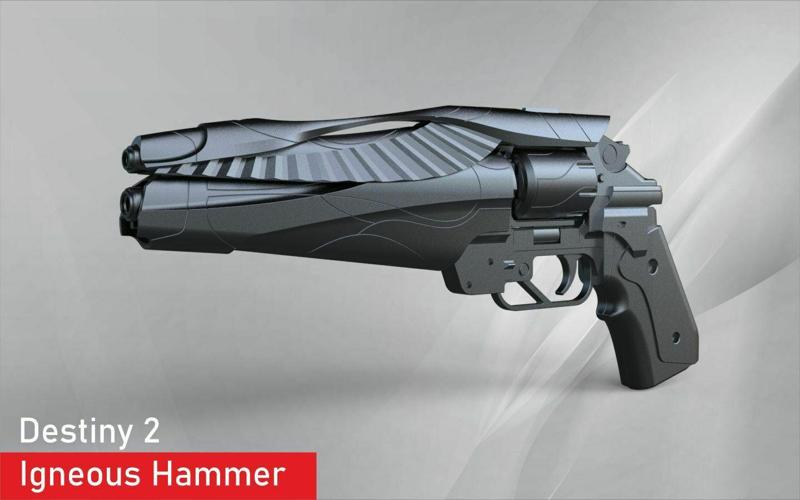 Destiny 2 - Igneous Hammer legendary hand cannon