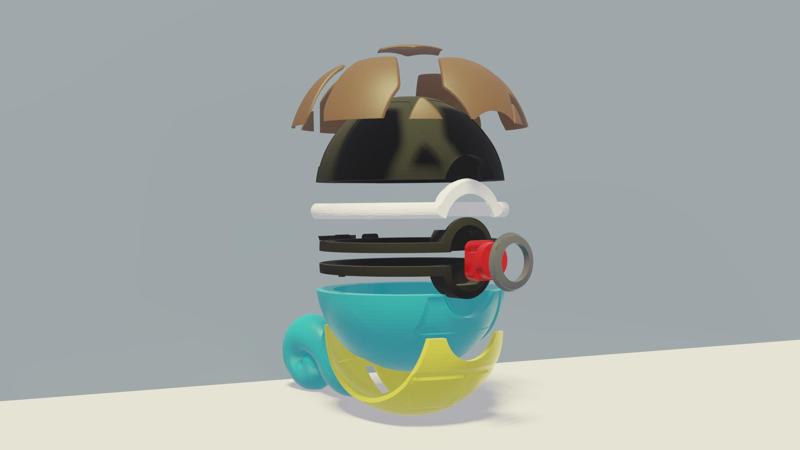 SquirBall The Ultimate Squirtle Pokeball