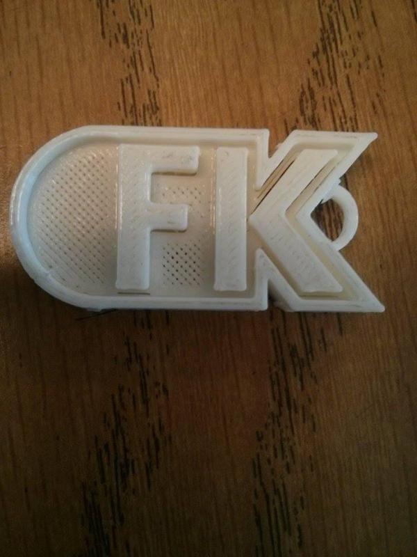 FK Logo Keychain