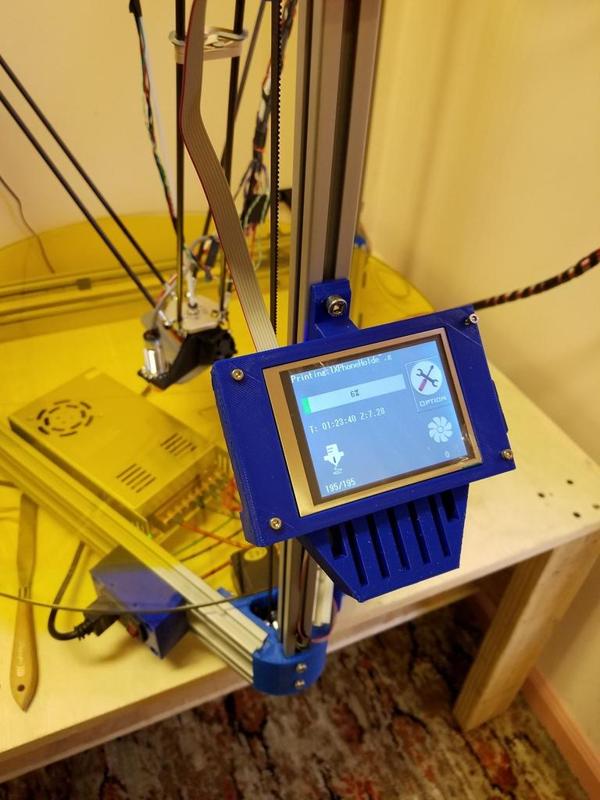 MKS 3.2 Verticle Mount for a delta printer 