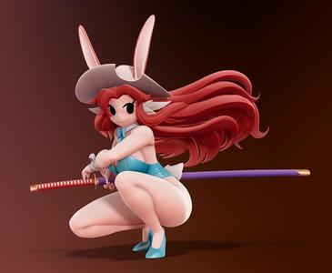 Murgoten's Bunny Girl Katana
