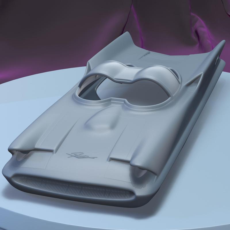 LINCOLN FUTURA 1955 (1/24) printable car body