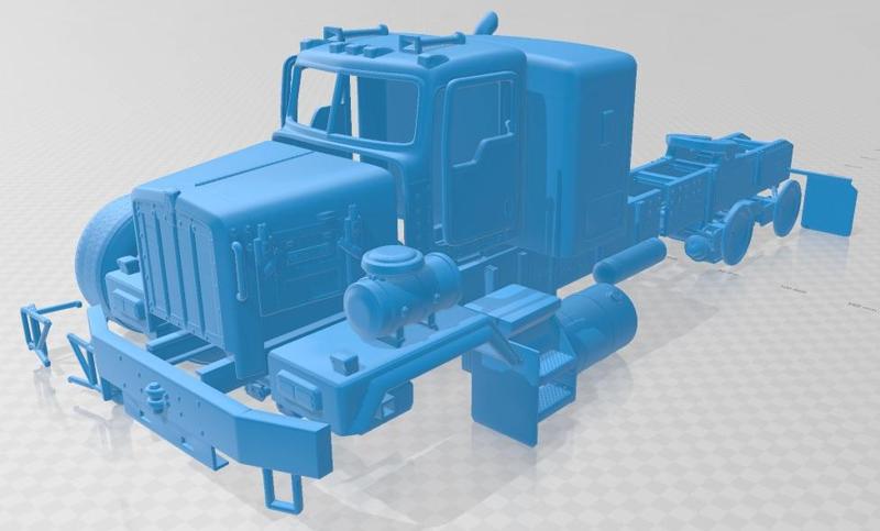 Kenworth C500 2001 Printable Truck