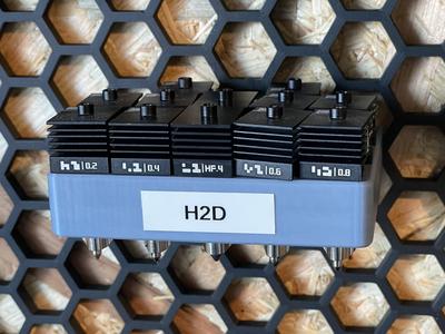 HSW Holder for 8/10/12/15 Bambu Lab H2D Hotends