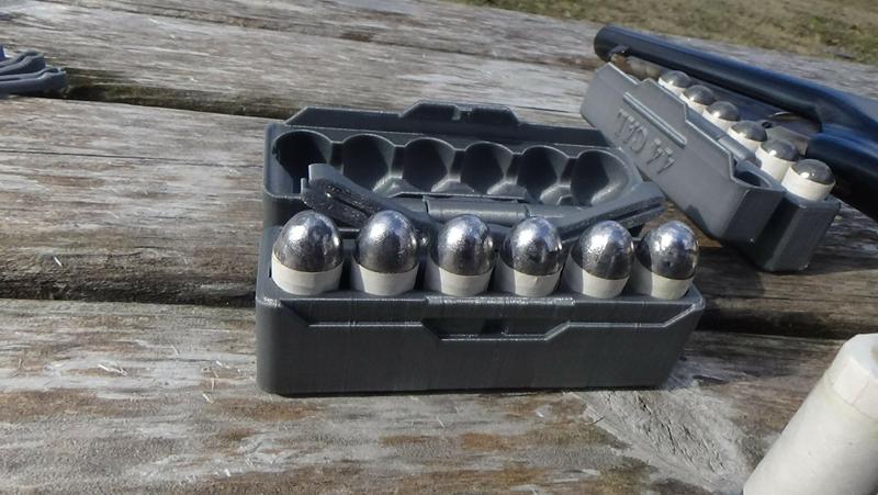 31 Cal Paper Cartridge Box