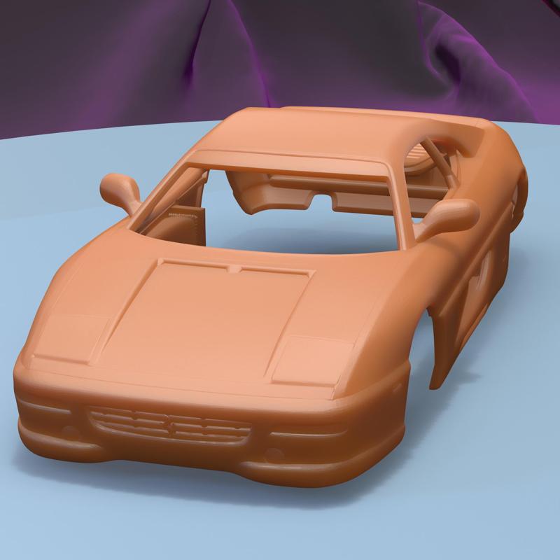 FERRARI F355 F1 BERLINETTA 1998  (1/24) printable car body