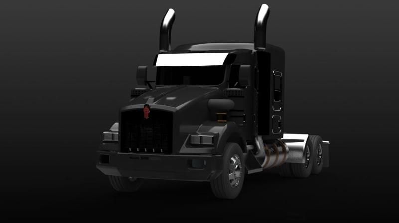 Kenworth T800 Flattop Sleeper 1/14