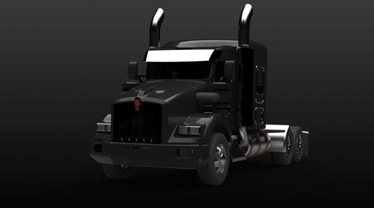 Kenworth T800 Flattop Sleeper 1/14