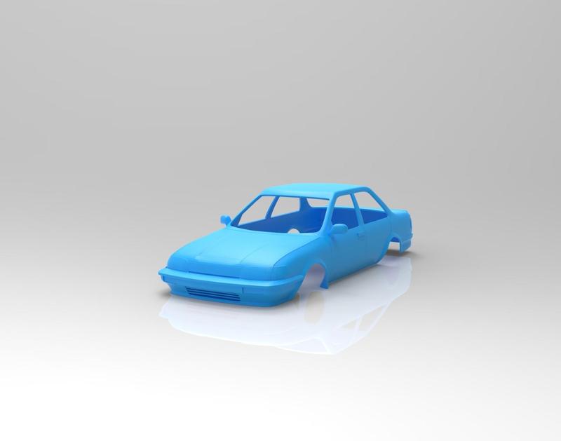 Civic 1990 sedan rc body shell