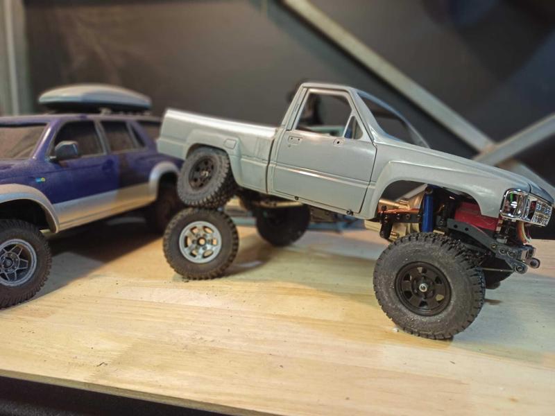 Rc4wd toyota Xtracab to single cab tub - standalone mounts