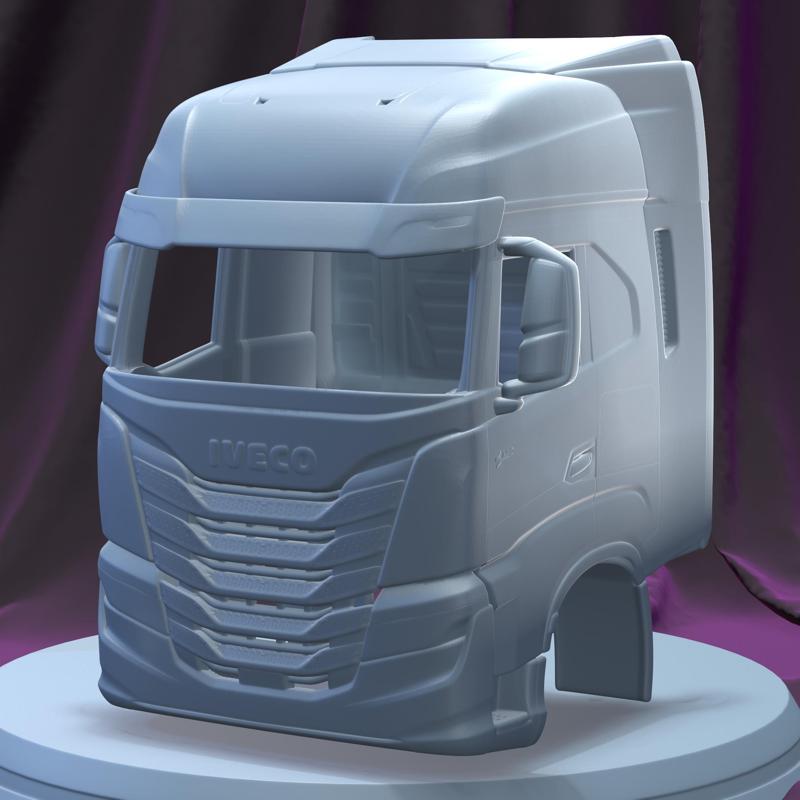 Iveco S-Way 2020  (1/24) Printable Car Body