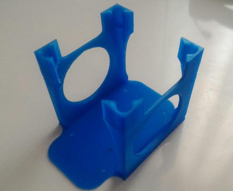 Cooling fan holder for ramps and step motor drivers