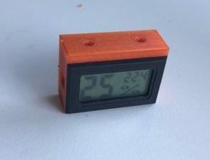 Thermometer case for Ikea LACK enclosure