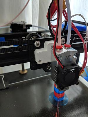 CR-10/Ender 4 adapter for NF TC-02 Multi material hotend
