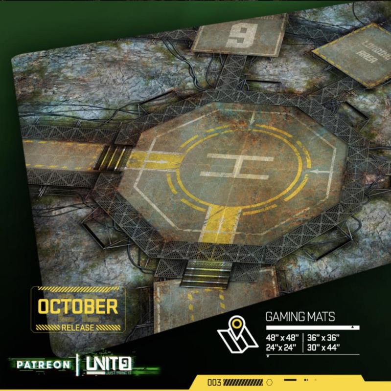 Cliff - multi-format gaming mat