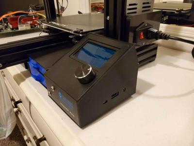 Ender 3 PRO LCD and Raspberry Pi Enclosure Case