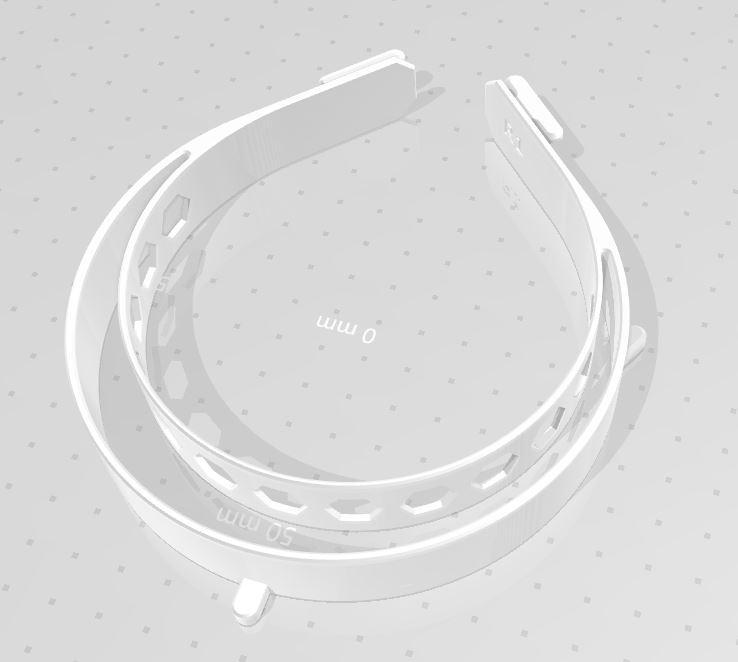 RC1 face shield compatible with US 3 Hole Punch