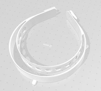 RC1 face shield compatible with US 3 Hole Punch