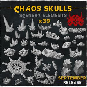 Chaos skulls - Scenery Elements (September Release)