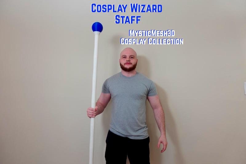 Cosplay Wizard Staff (MysticMesh3D)