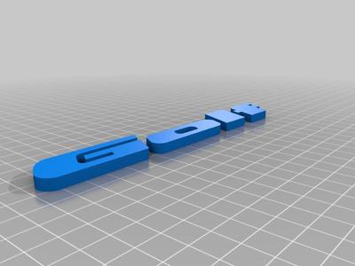 Golf MK2 Schriftzug Badge