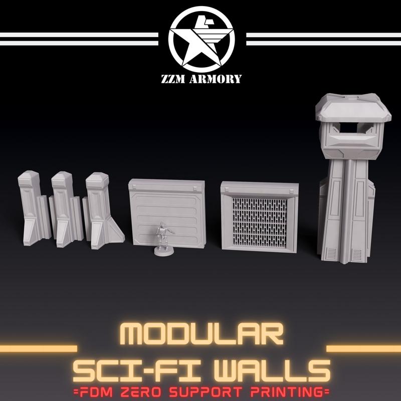 MODULAR SCI-FI WALLS