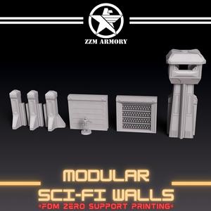 MODULAR SCI-FI WALLS