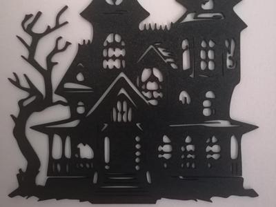 Haunted House Wall Art