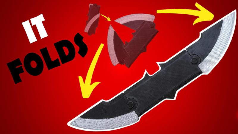 Foldable Batarang (cancelled Ben Aflleck movie version)
