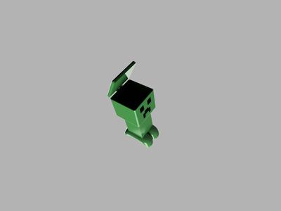 Pochoclera/Palomera creeper minecraft