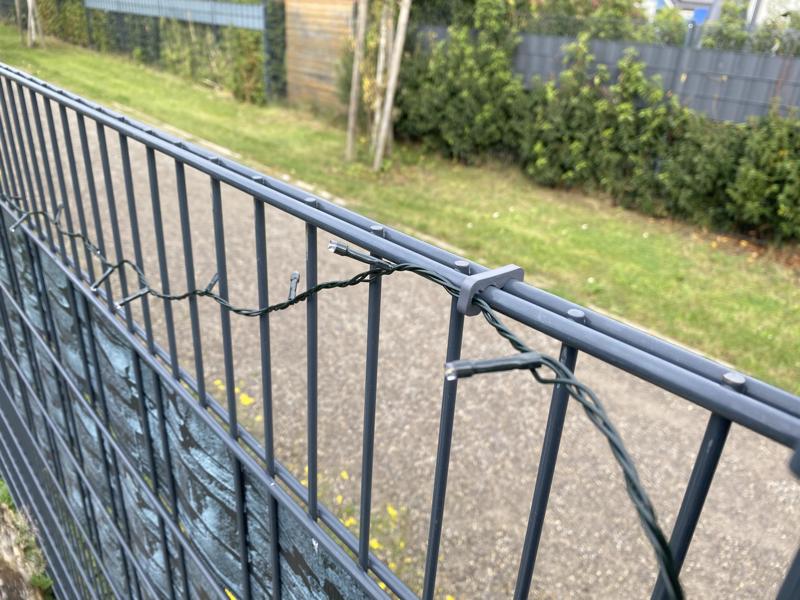 Fence Clip for lighting