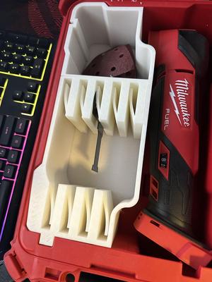 Packout divider, m18 oscillating tool