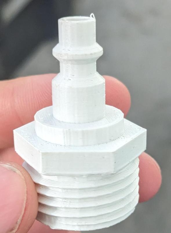 6.4mm (1/4 inch) Quick Connect To Garden Hose Adapter
