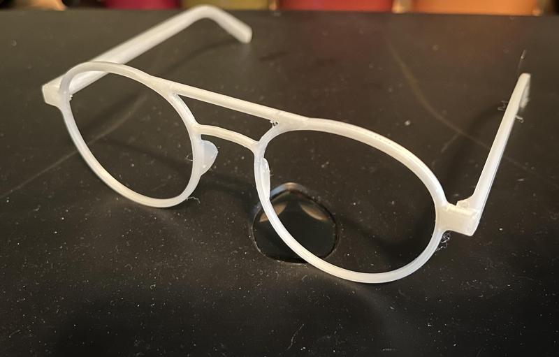 Glasses with a Wider Nose